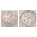 1917 United Kingdom 3 Pence - George V-Circulated