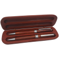 Hand Made wooden Pen and Pencil set in wooden Box (Rosewood)-Supavac Branded