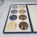 Eyeware -Vintage Optometrist  Metalux Tinted Lenses sample Kit in case