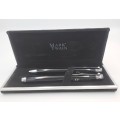 Pre-owned Mark Twain Luxury pen set with a company Logo boxed