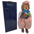 Vintage Hand-Painted Fine Porcelain Doll-Circus Clown - Parade of Dolls Collection -boxed.