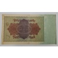 1922  Germany (1871-1948) 5000 Mark Reichsbank note