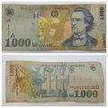 1998 Romania 1000 Lei Banknote
