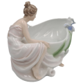 Unicorn Studio Veronese Design Art Deco Fine Porcelain Dish , champagne coupe,Jewlery Tray......