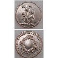 Antique Children`s Lucky Coin Norway - Norwegian Woman`s Sanitation Association Medal