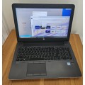HP ZBOOK 15 G3  XEON(R) CPU E3-1505M MOBILE WORKSTATION LAPTOP