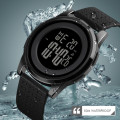 Skmei Slimline  Metal Case Digital Full function watch, 50 m waterproof.