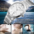 Time and Date Display, 30m Waterproof, Quartz Battery Movement, Good Quality, 3 Color types