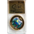 SCOIN 1oz GOLD 0.9999 "Moodiba" Coin number 81 of 100