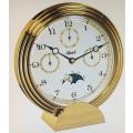 Hermle Brass Table Clock 22641-002100