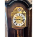 Grandfather Clock Mahogany