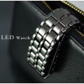 *LOCAL STOCK* COOL!! Rare SUPER Fashion Style LED Metal Faceless Watch