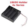 BATTERY HOLDER FOR 4x 18650 (SERIES CONNECTION) **LOCAL STOCK**