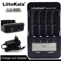 Battery Charger Capacity Tester 18650 Lithium Ion NIMH - Liitokala Lii500  **LOCAL STOCK**