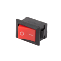 Switch Rocker 20mm 250V 6A SPST KCD1 (RED/BLACK) ***LOCAL STOCK***