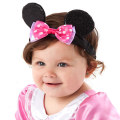 Disney Minnie Mouse Deluxe Costume Baby-FREE Minnie ear headband with pink bow valued at R299