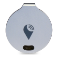 TrackR Bravo Silver Bluetooth Tracking Device. Find lost or misplaced items ***LOCAL STOCK***