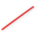 40 Pin 2.54mm Male Straight Single Row Header RED***LOCAL STOCK***