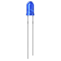 LED 3mm Diffused - Blue ***LOCAL STOCK***