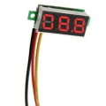 Mini Voltmeter LED 0-100V DC 0.28 Inch 3 Wire Red ***LOCAL STOCK***