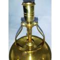 PAIR SOLID BRASS GIMBALS - SHIP'S CANDLE HOLDERS 175 X 150MM