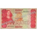 GERHARD DE KOCK 50 RAND NOTE