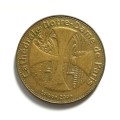 2006 CATHEDRAL NOTRE DAME PARIS TOKEN 33MM