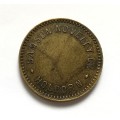 TOKEN - SAMSON NOVELTY CO HOLBORN - GOOD FOR FREE PLAY 20MM