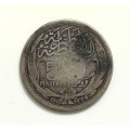 EGYPT SILVER 1916 T QUIRSH/PIASTRES