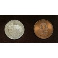 JOANNES PAULUS 11 VATICAN SILVER(8 GRAMS) + BRONZE MEDALLION