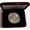 UNITED STATES 1986 SILVER AMERICAN EAGLE 1 OUNCE DOLLAR