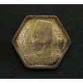 EGYPT SILVER 2 PIASTRES 1944