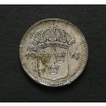 SWEDEN 1941 SILVER 10 ORE