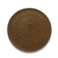 STRAITS SETTLEMENTS 1901 1 CENT COIN