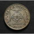 MOZAMBIQUE SILVER 1950 2.5 ESCUDOS