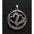 STERLING SILVER PENDANT 17 X 17 MM 2.1 GRAMS
