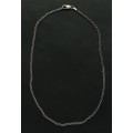 STERLING SILVER CHAIN 8.3 GRAMS 440MM
