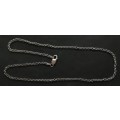 STERLING SILVER CHAIN 8.3 GRAMS 440MM