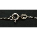 STERLING SILVER ITALY  CHAIN 1.9 GRAMS 480MM