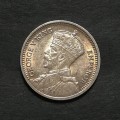 SOUTHERN RHODESIA 1936 SILVER 3 PENCE **EXCELLENT**
