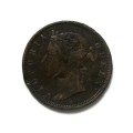 1882 MAURITIUS 2 CENTS COIN