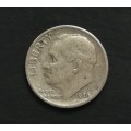 UNITED STATES 1946 SILVER DIME