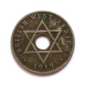 BRITISH WEST AFRICA 1919 PENNY