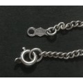 STERLING SILVER CHAIN 6.8 GRAMS 590MM
