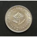 REPUBLIC 1961 2.5 CENT **EXCELLENT**