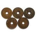 EAST AFRICA 1922+1924+1925+1927+1928 10 CENT (5 COINS)