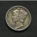 UNITED STATES 1943 SILVER LIBERTY DIME