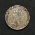GREAT BRITAIN 1889 SILVER 6 PENCE
