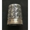 STERLING SILVER CHESTER 1921 THIMBLE SIZE 8