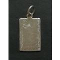STERLING SILVER PENDANT 1.1GRAMS 10X16MM